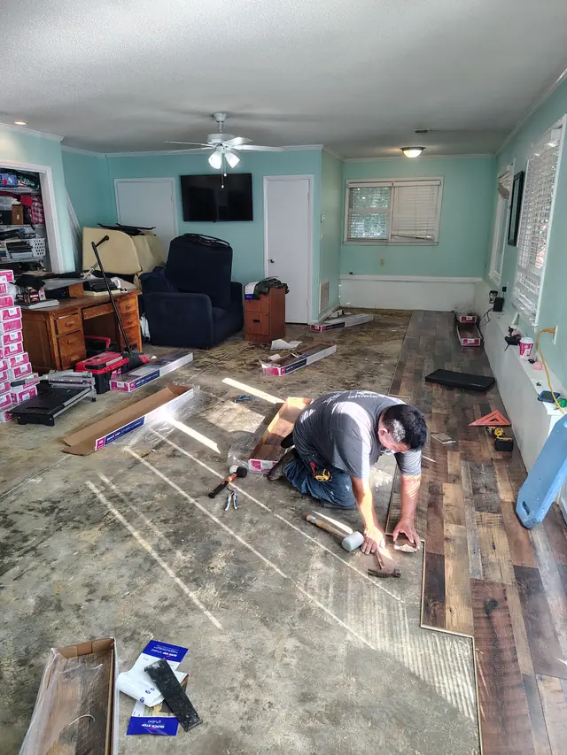 Flooring installation